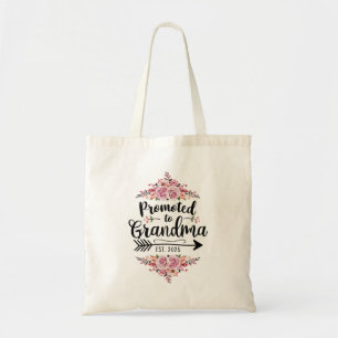 Bolso De Tela Ascendida a Abuela 2025 Anuncio de Embarazo