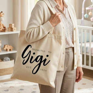Bolso De Tela Ascendido a Gigi Chic Escritura Diaria