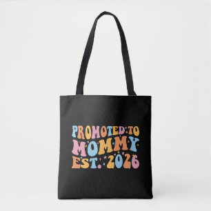 Bolso De Tela Ascendido a Mamá Est. 2026 III