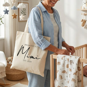 Bolso De Tela Ascendido a Mimi Chic Diario Script