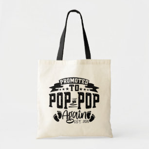Bolso De Tela Ascendido a Pop Pop de Nuevo Est 2024 Divertido Ab