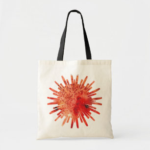 Bolso De Tela Ascuas Desplegándose