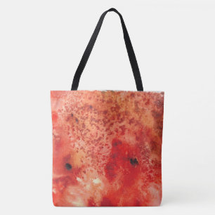 Bolso De Tela Ascuas Desplegándose