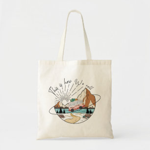 Bolso De Tela Así Es Como Hacemos Camping