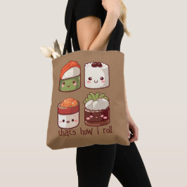 Bolso De Tela Así es como hago correr el suhi kawaii