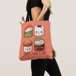 Bolso De Tela Así es como hago correr el suhi kawaii