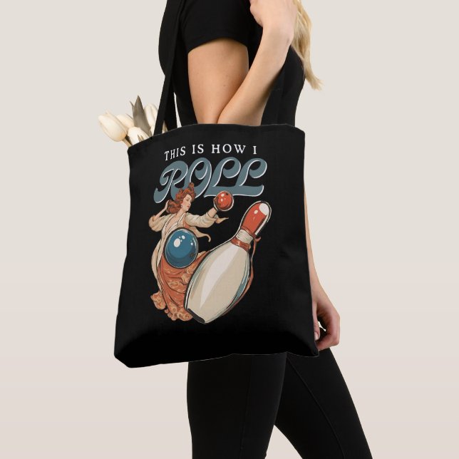 Bolso De Tela Así es como hago la bolera de tote (Detalle)