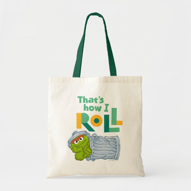 Bolso De Tela Así es como rollo (Frente)