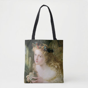 Bolso De Tela Así se hace tu hada con las cosas más bellas