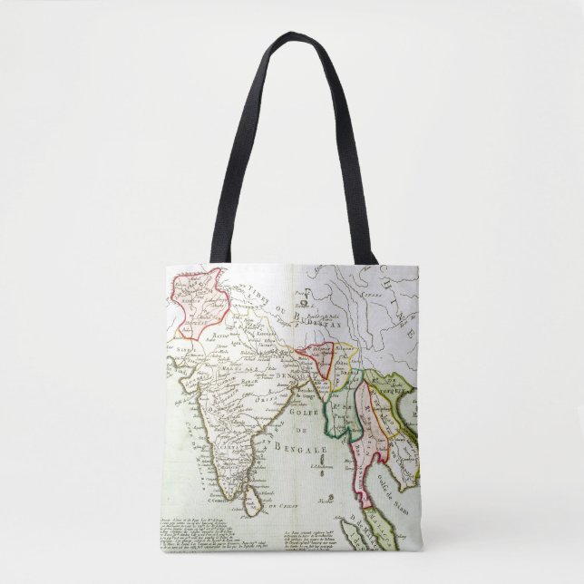 Bolso De Tela Asia, Tailandia (Anverso)