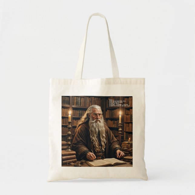 Bolso De Tela Asistente (Frente)