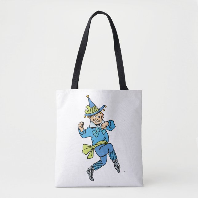 Bolso De Tela Asistente de cosecha de Oz, Cute Dancing Boy Munch (Anverso)