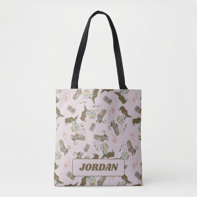 Bolso De Tela Asistente de Oz™ Bruja Malvada™ Patrón de Bola de  (Anverso)