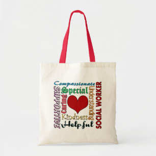 Bolso De Tela Asistente social