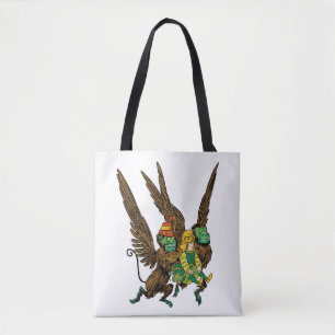 Bolso De Tela Asistente Vintage de Oz, Dorothy, Monos Voladores