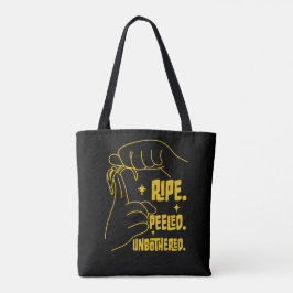 Bolso De Tela ASL Banana Design - Ripe, Peeled, Unbothered