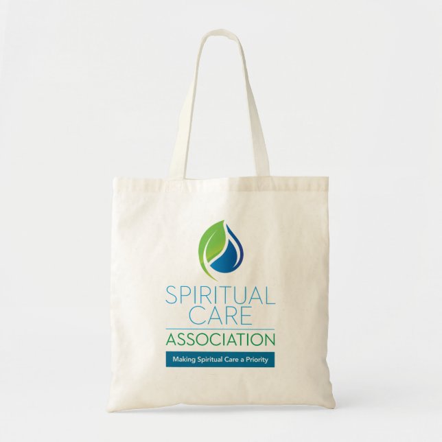 Bolso De Tela Asociación de Cuidado Espiritual Tote Bag (Frente)