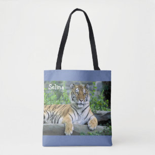 Bolso De Tela Asombrosa foto de tigre