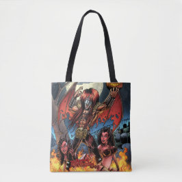 Bolso De Tela Asombroso arte de Demon Boy
