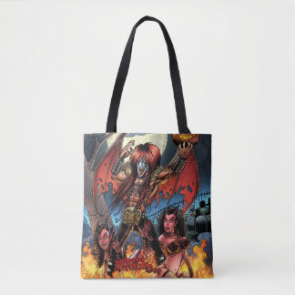 Bolso De Tela Asombroso arte de Demon Boy