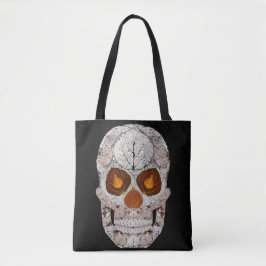 Bolso De Tela Aspen Leaf Skull 11