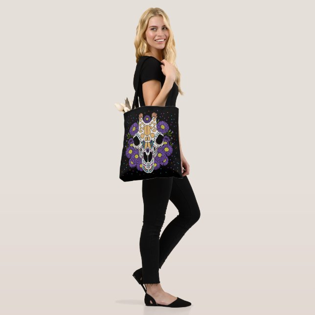 Bolso De Tela Aster y Giraffe Skull de septiembre (Puesto)
