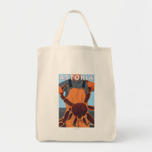 Bolso De Tela Astoria, cangrejo de OregonKing