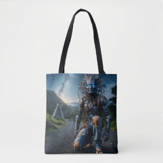 Bolso De Tela Astral Blue Jeans Warrior