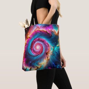 Bolso De Tela “Astralis” - Nebulosa y Galaxias                  