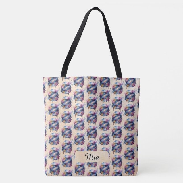 Bolso De Tela Astronauta (Anverso)