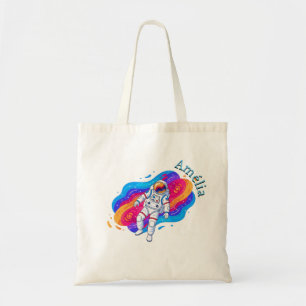 Bolso De Tela Astronauta