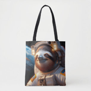 Bolso De Tela Astronauta de Sloth