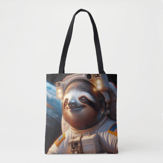 Bolso De Tela Astronauta de Sloth (Anverso)