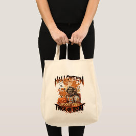 Bolso De Tela Astronauta Espeluznante Halloween