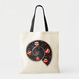 Bolso De Tela Astronomía divertida galaxia espiral espacial