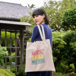 Bolso De Tela Asuntos de salud mental