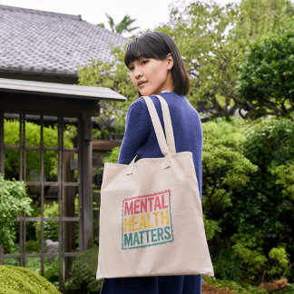 Bolso De Tela Asuntos de salud mental