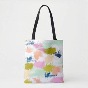 Bolso De Tela Ataques, pinturas