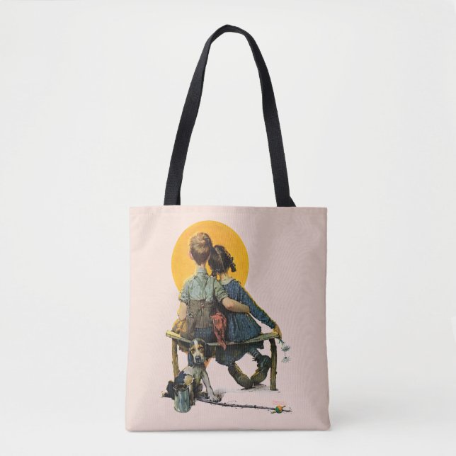 Bolso De Tela Atardecer (Anverso)