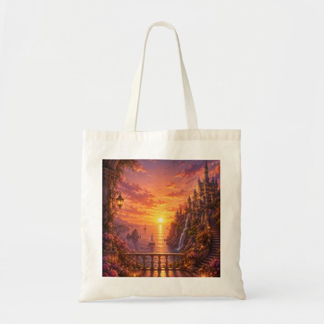 Bolso De Tela Atardecer  (Frente)