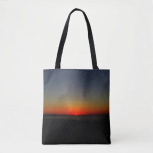 Bolso De Tela Atardecer en el agua