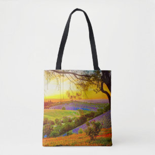 Bolso De Tela Atardecer en el cañón de Peachy