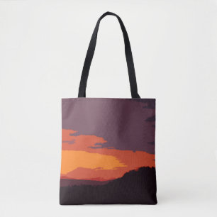 Bolso De Tela Atardecer simplificado
