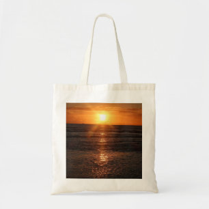 Bolso De Tela Atardecer sobre el mar