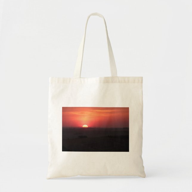 Bolso De Tela Atardecer sobre el Palouse (Frente)