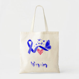 Bolso De Tela Ataxia Warrior Mariposa Apoyo a la Concienciación
