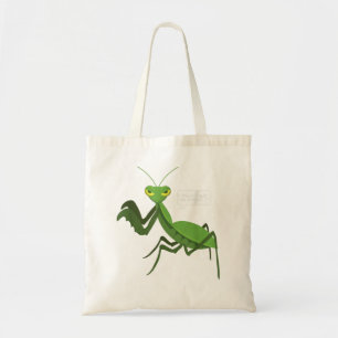 Bolso De Tela Ateis divertidos rezando Mantis Bug Religion