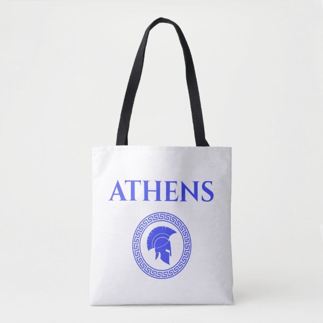Bolso De Tela Atenas Espartano (Anverso)