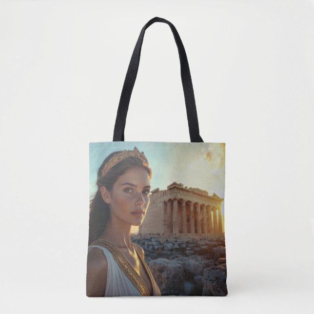 BOLSO DE TELA ATENAS - GRECIA (Anverso)