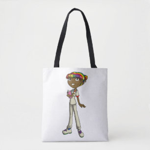 Bolso De Tela Atención